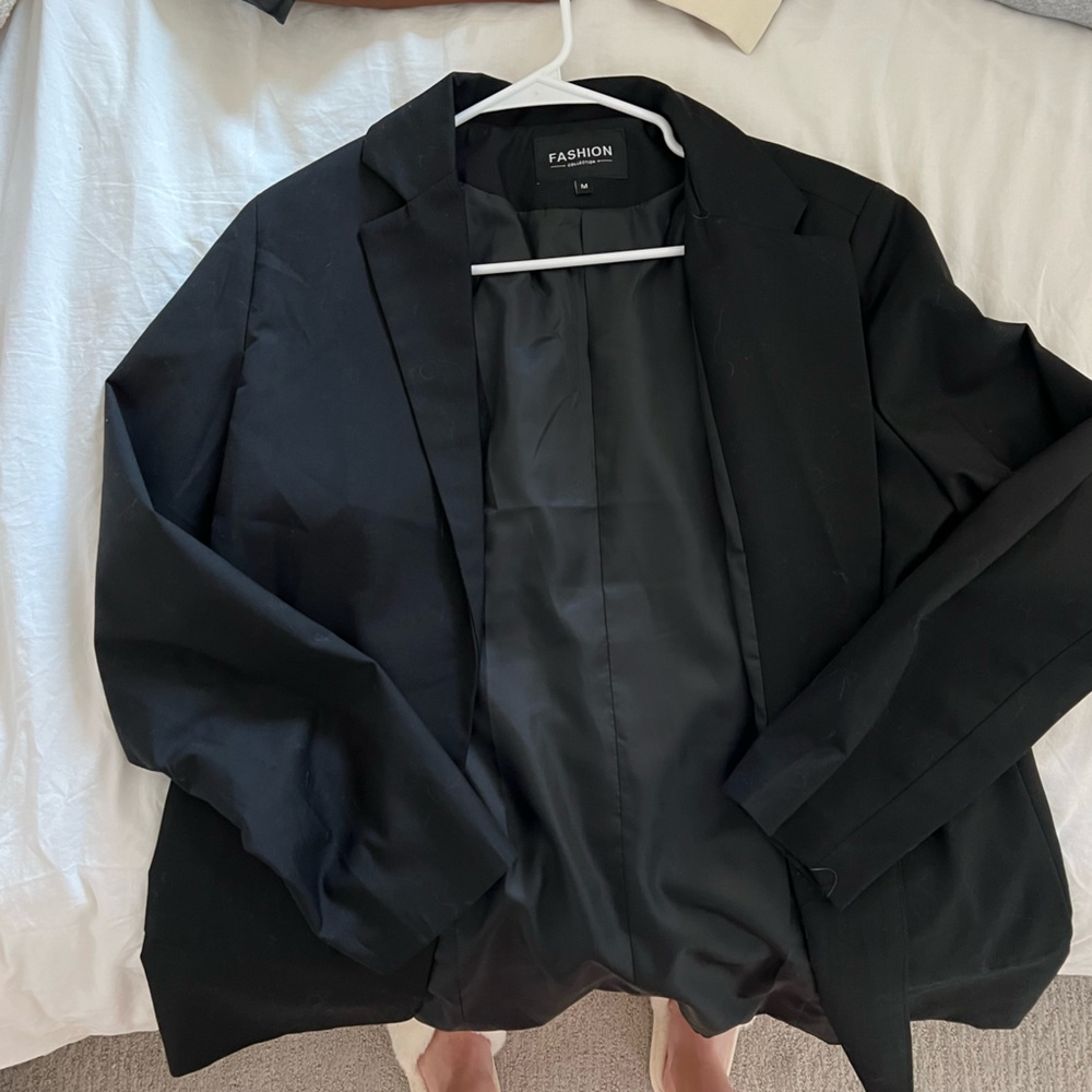Black blazer